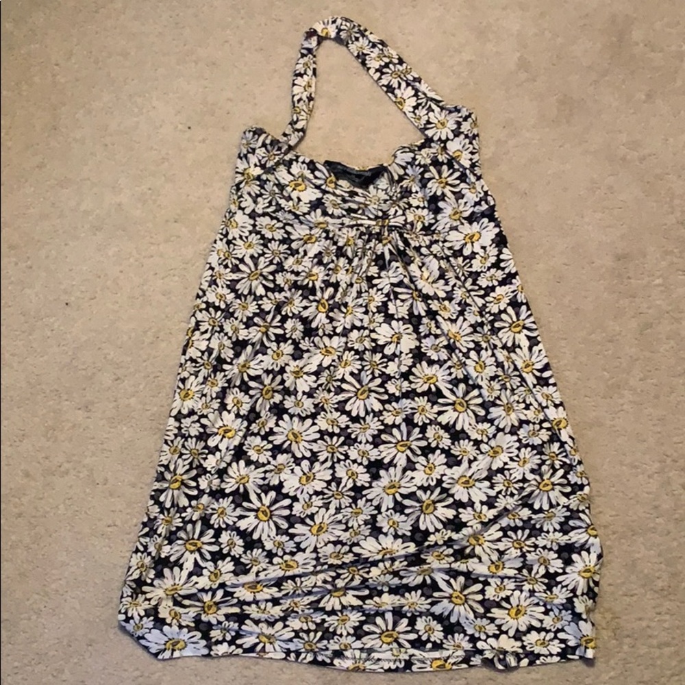 Sunflower Halter Dress